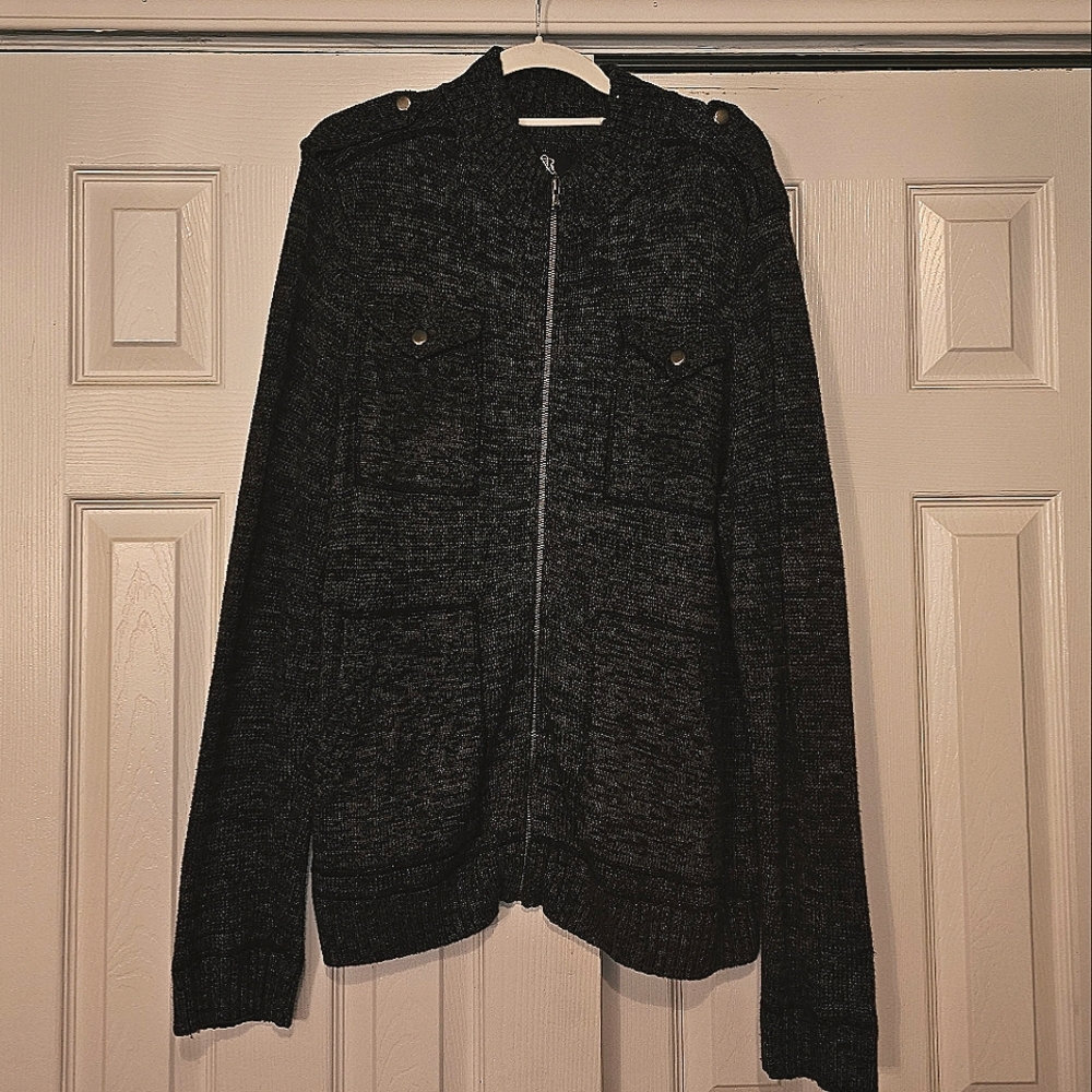 Men's Rock & Republic Zip Up Sweater